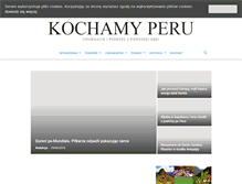 Tablet Screenshot of kochamyperu.pl